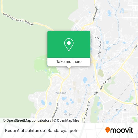 Kedai Alat Jahitan de' map