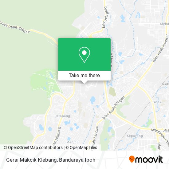 Gerai Makcik Klebang map