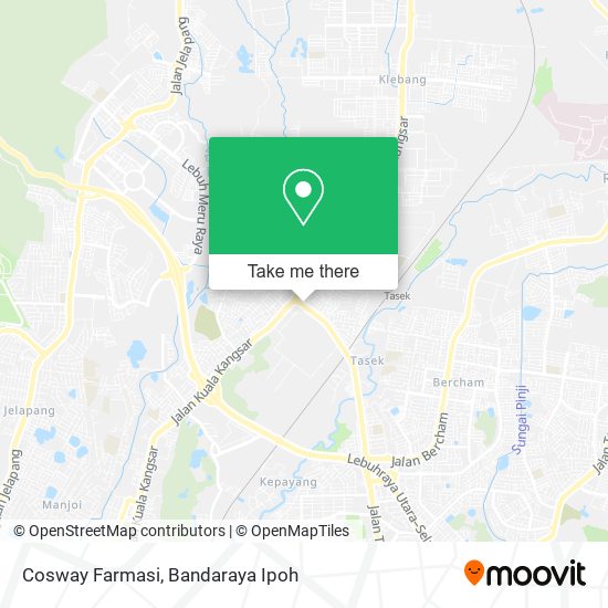 Cosway Farmasi map