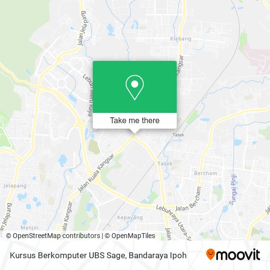 Peta Kursus Berkomputer UBS Sage