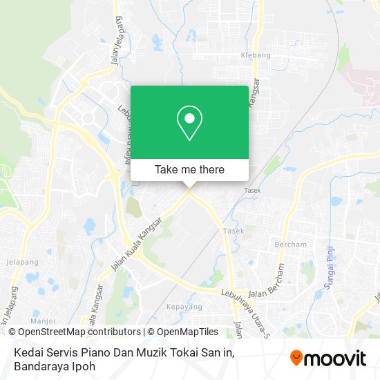 Kedai Servis Piano Dan Muzik Tokai San in map