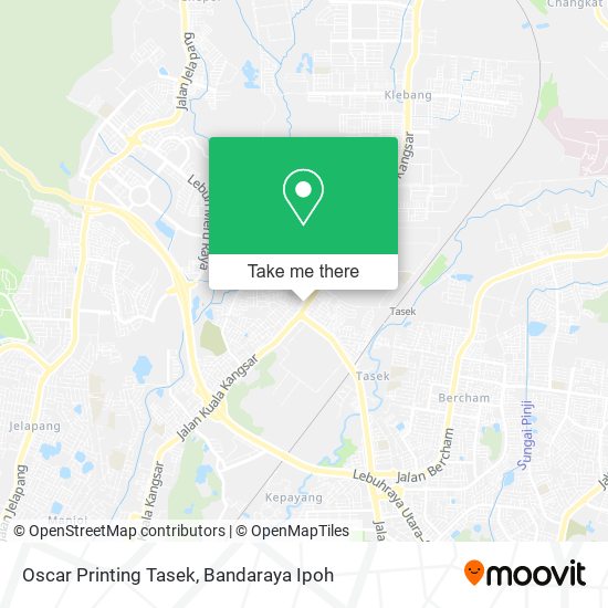 Oscar Printing Tasek map