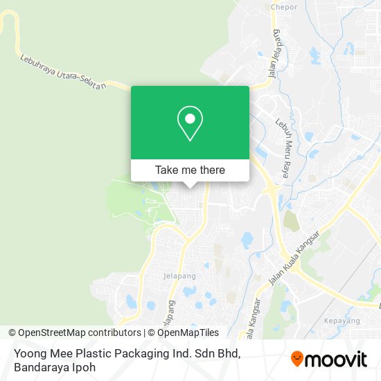 Peta Yoong Mee Plastic Packaging Ind. Sdn Bhd