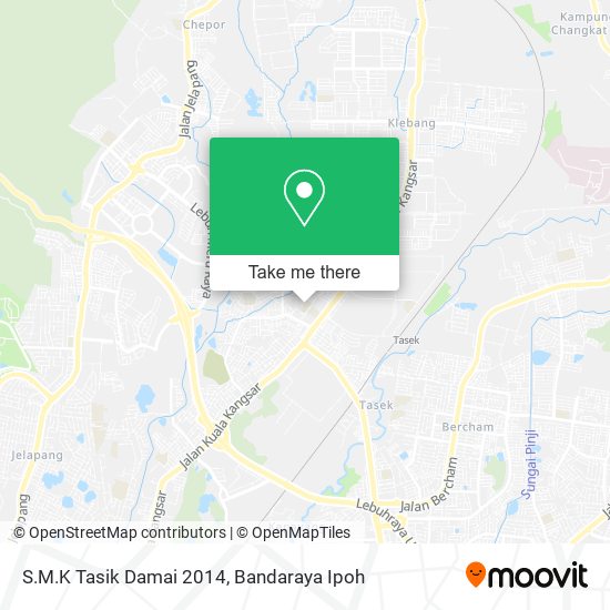 S.M.K Tasik Damai 2014 map