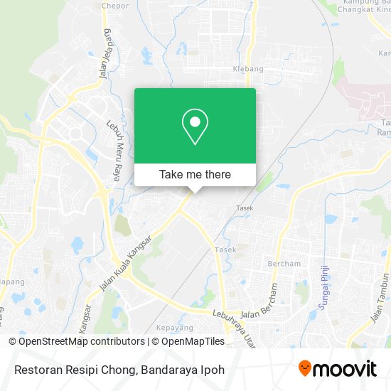 Restoran Resipi Chong map