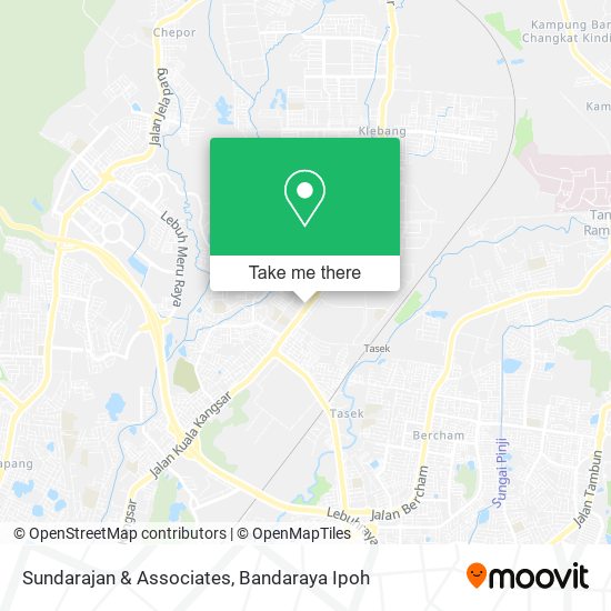 Sundarajan & Associates map