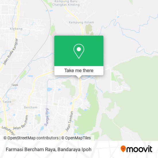 Farmasi Bercham Raya map
