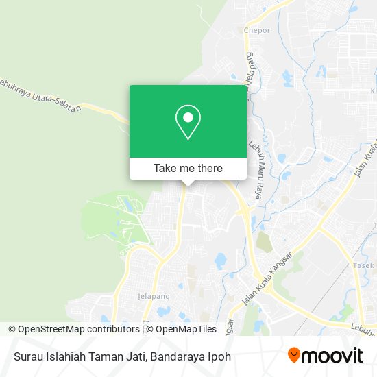Surau Islahiah Taman Jati map