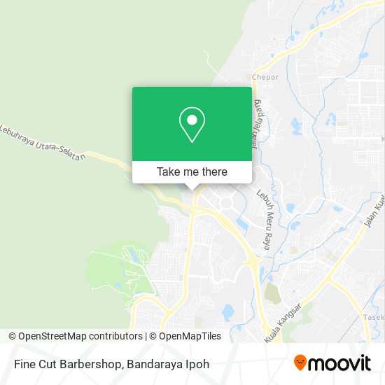 Fine Cut Barbershop map