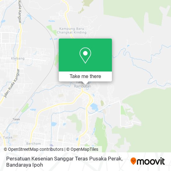 Persatuan Kesenian Sanggar Teras Pusaka Perak map