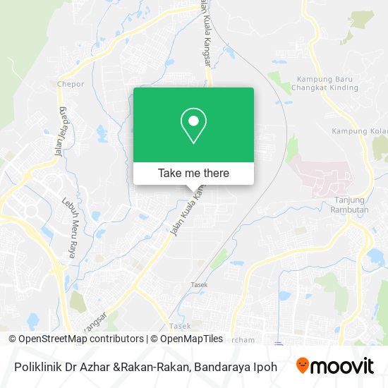 Poliklinik Dr Azhar &Rakan-Rakan map