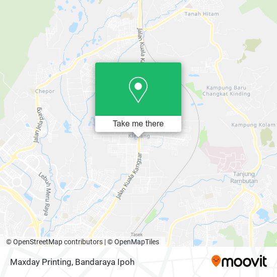 Peta Maxday Printing