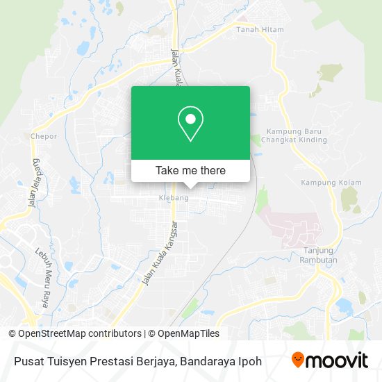 Pusat Tuisyen Prestasi Berjaya map