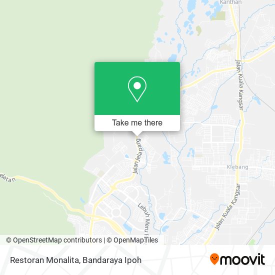 Peta Restoran Monalita