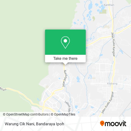 Peta Warung Cik Nani