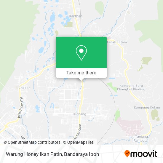 Peta Warung Honey Ikan Patin