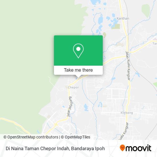 Di Naina Taman Chepor Indah map