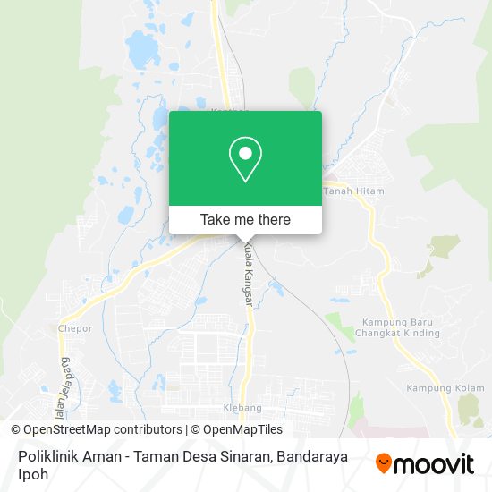 Peta Poliklinik Aman - Taman Desa Sinaran