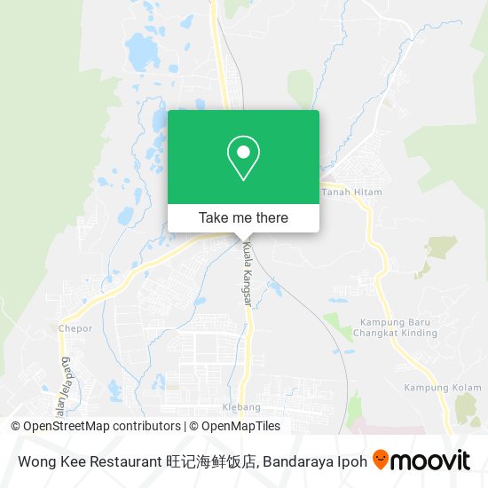 Wong Kee Restaurant 旺记海鲜饭店 map