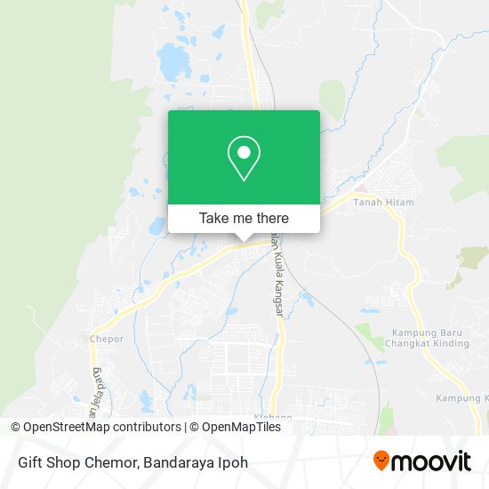 Gift Shop Chemor map