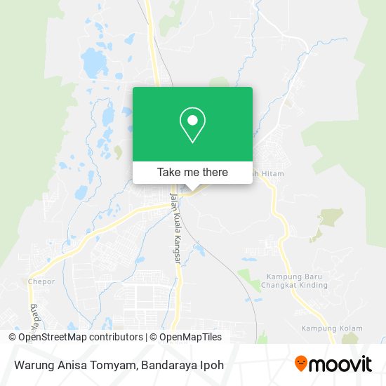 Warung Anisa Tomyam map