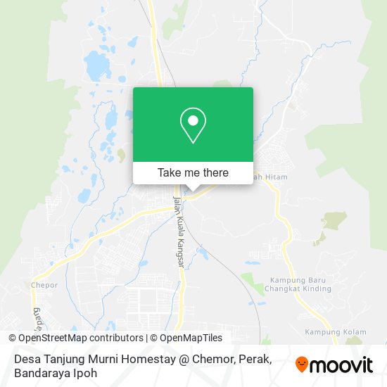Peta Desa Tanjung Murni Homestay @ Chemor, Perak