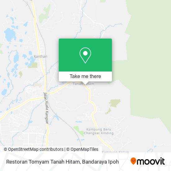 Restoran Tomyam Tanah Hitam map