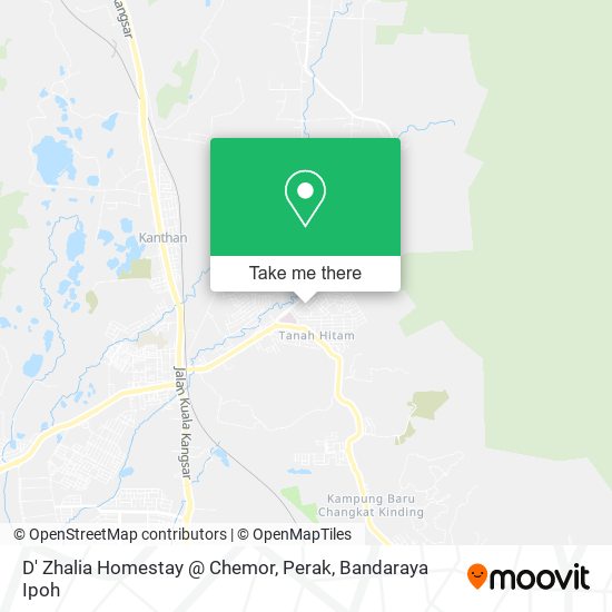 Peta D' Zhalia Homestay @ Chemor, Perak