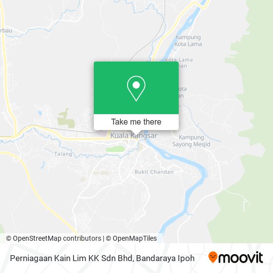 Perniagaan Kain Lim KK Sdn Bhd map