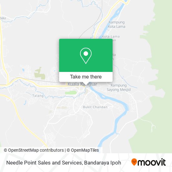 Needle Point Sales and Services map