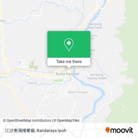 江沙奧滿樓餐廳 map