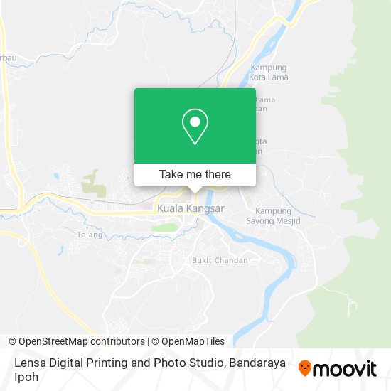 Lensa Digital Printing and Photo Studio map