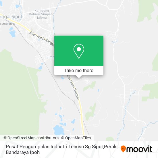 Pusat Pengumpulan Industri Tenusu Sg Siput,Perak map