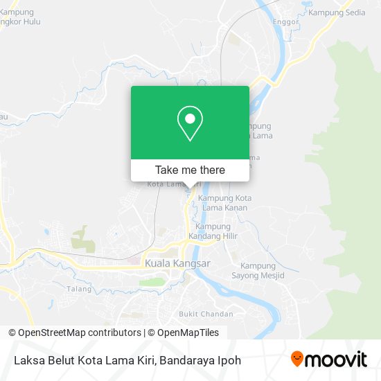 Laksa Belut Kota Lama Kiri map