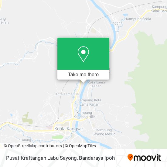 Pusat Kraftangan Labu Sayong map