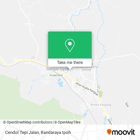 Peta Cendol Tepi Jalan