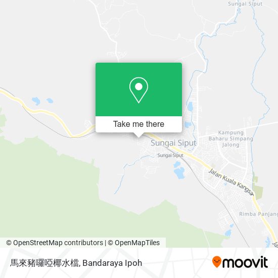 馬來豬囉啞椰水檔 map