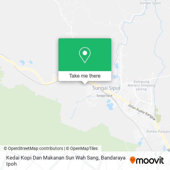 Kedai Kopi Dan Makanan Sun Wah Sang map