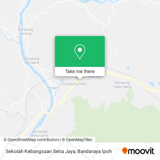 Peta Sekolah Kebangsaan Setia Jaya