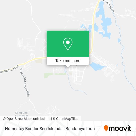 Homestay Bandar Seri Iskandar map