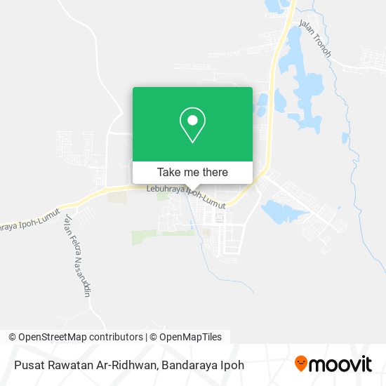 Pusat Rawatan Ar-Ridhwan map