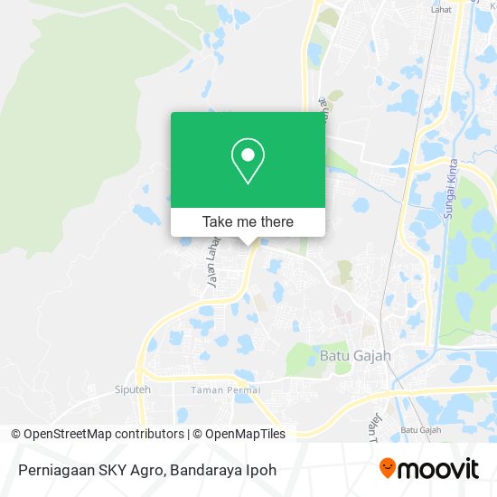 Perniagaan SKY Agro map