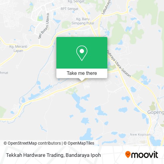 Peta Tekkah Hardware Trading