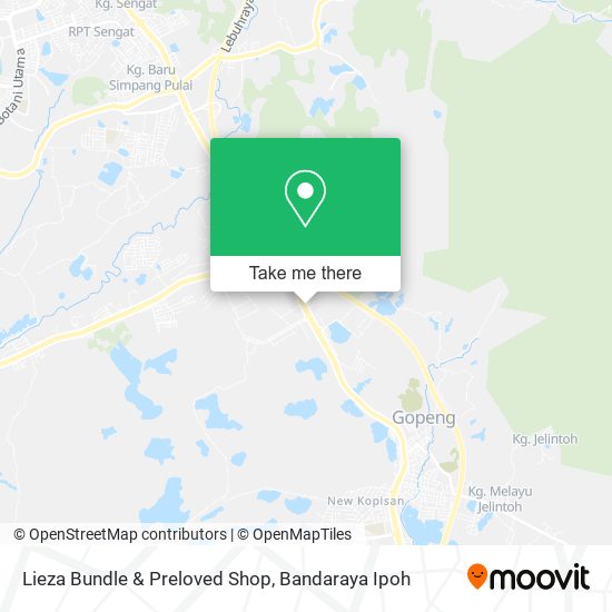 Lieza Bundle & Preloved Shop map