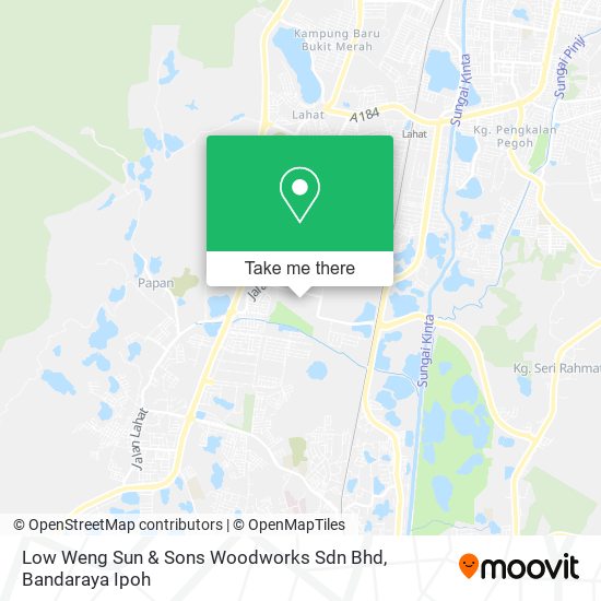 Peta Low Weng Sun & Sons Woodworks Sdn Bhd