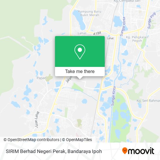 Peta SIRIM Berhad Negeri Perak