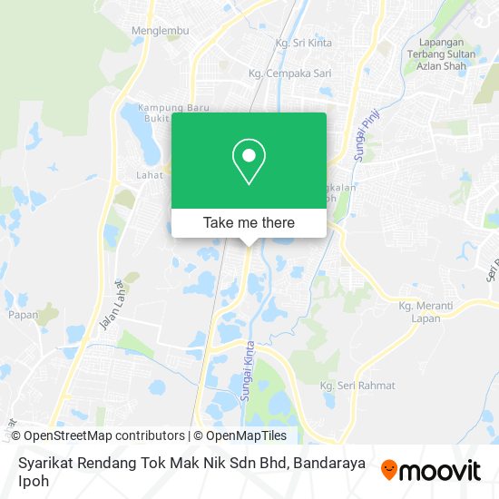 Peta Syarikat Rendang Tok Mak Nik Sdn Bhd