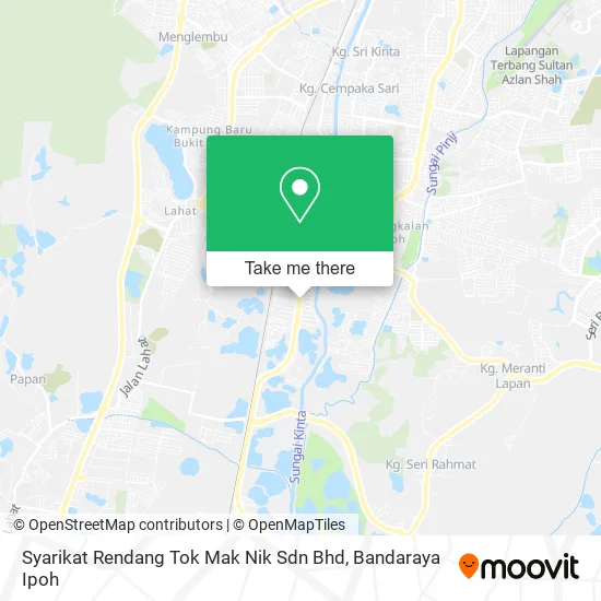 Syarikat Rendang Tok Mak Nik Sdn Bhd map