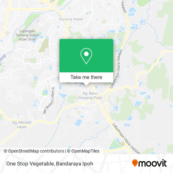 One Stop Vegetable map