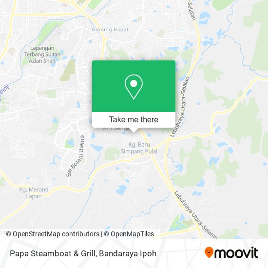 Papa Steamboat & Grill map